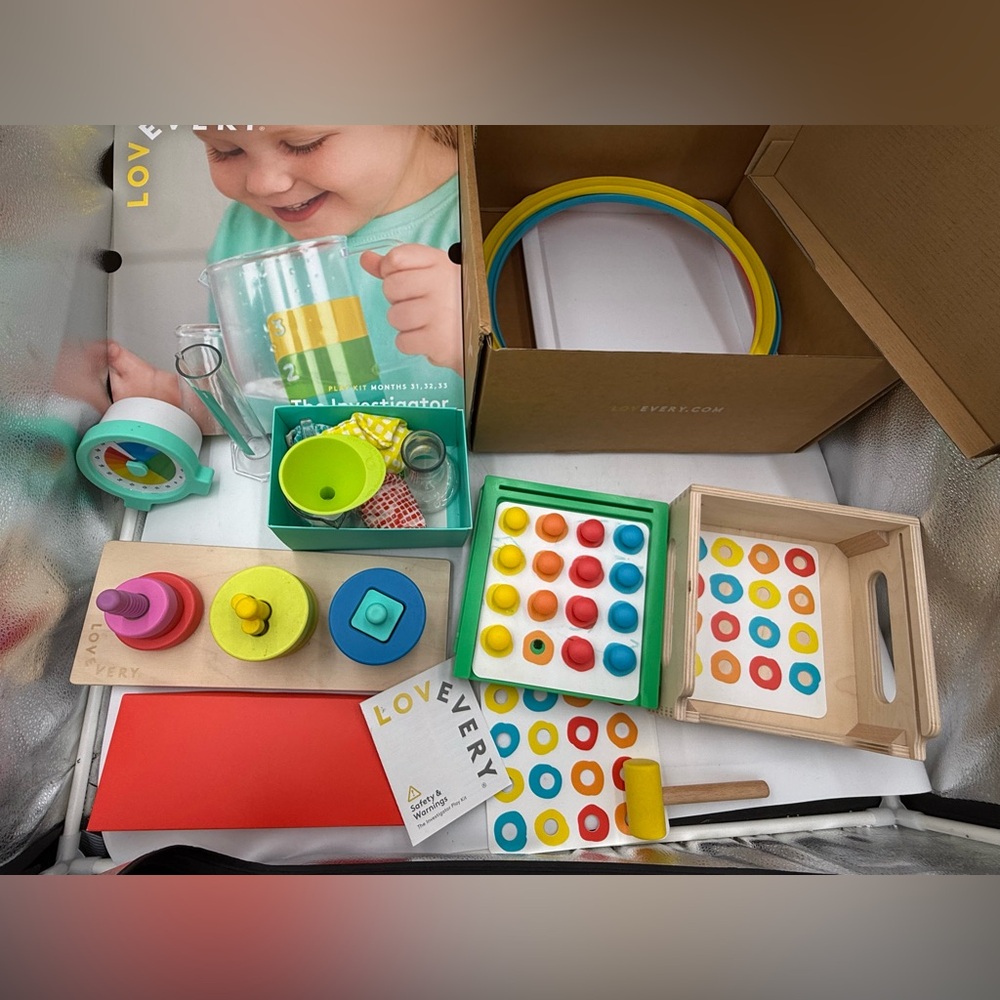 Lovevery the Investigator Play Series 31/32/33 Months Montessori Wood Toys